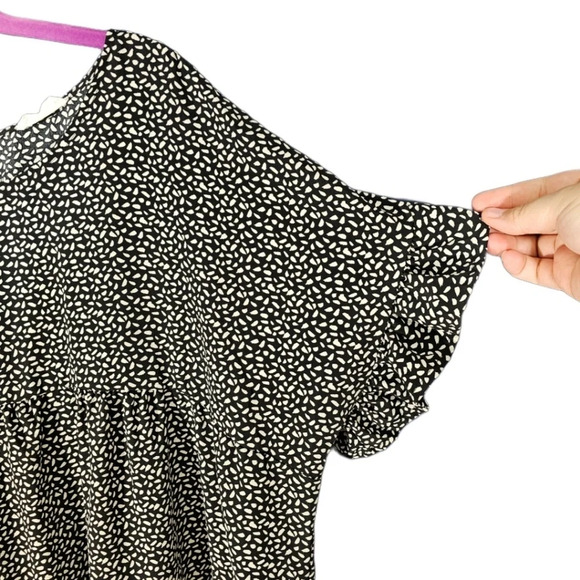 First Love Coffee By Candlelight Tiered Ruffle Top - Picture 6 of 8